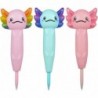 Axolotl 8" Squishy Pen 3er-Pack – Büro, Schule – lustige Squishy Pens – Angst, ADHS, Partygeschenke, Preise, Büro