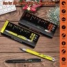 Coole Stiftgeschenke für Männer, 9-in-1-Multifunktionswerkzeug, technische Stift-Gadgets für Männer, personalisierte Geschenke für Papa oder ihn, lustiges Geschenk zu Weihnachten, zum Vatertag, zum Valentinstag oder zum Geburtstag (9 IN 1 Schwarz)