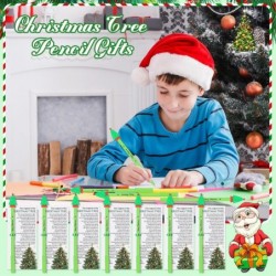 25 Sets süße Weihnachtsstifte, Großpackung Weihnachtsgeschenke, lustige neuartige Weihnachtsbaum-Geltintenstifte mit Legendenkarten für Klassenzimmer, Kinder, Studenten, Partygeschenke