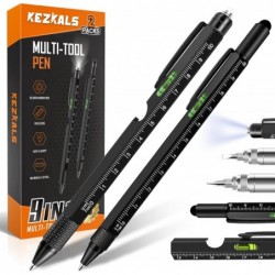 Kleine Geschenke für ihn, Geschenke für Männer, 9-in-1-Multifunktionsstift, Weihnachtsgeschenke für Männer, coole Gadgets für Männer, Weihnachtsgeschenke, White Elephant-Geschenke für Erwachsene, Geburtstagsgeschenke für Männer, Freund