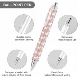 Druckkugelschreiber mit Westie-Hundemuster, Schreibkugelschreiber, schwarze Tinte, Kugelschreiber, Geschenke für Studenten, Bürobedarf