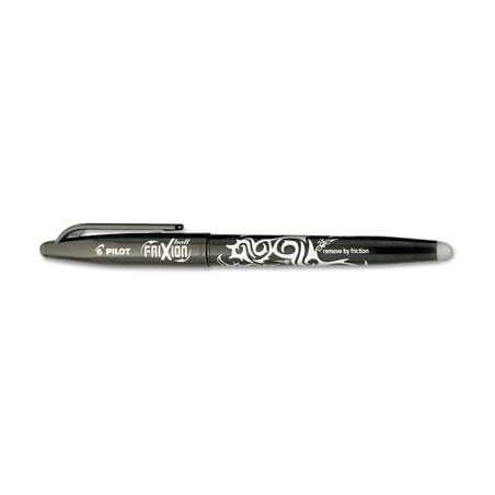 FriXion Ball Erasable Gel Pen, Fine Pt, Black Ink, Fine Pt, 0.70 mm [3er Set] Farbe: Schwarz