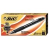 BIC Velocity Druckkugelschreiber, schwarze Tinte, fett, Dutzend