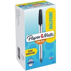 Paper Mate InkJoy 50ST Kugelschreiber, mittlere Spitze (1,0 mm), verschiedene Farben, 24 Stück