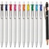 Uni-Ball One Gel-Tinte 0,5 mm Kugelschreiber 10 Farben Set UMNS05-10C Japan Import mit Original Stylus Kugelschreiber Touch Pen