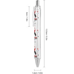 Druckkugelschreiber zum Monat der Sepsis-Aufklärung, Schreibkugelschreiber, schwarze Tinte, Kugelschreiber, Geschenke für Studenten, Bürobedarf