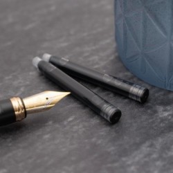 Dayspring Pens | Universelle Tintennachfüllpatronen für Füllfederhalter – 4er-Pack, Schwarz