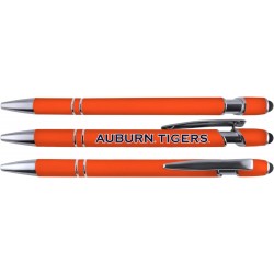 Grußkartenstift Auburn Soft Touch beschichtete Metallstifte mit Stylus - 6er-Pack 30511