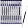 Zebra B-RJF4-FB Gel-Kugelschreibermine, Sarasa, JF-0,4 Mine, Blauschwarz, 10 Stifte