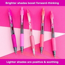 Pilot, G2 Premium Gel-Tintenroller, G2 Boost Pink Pack, The Colors of Optimism, 8er-Pack Beutel, Feine Spitze 0,7 mm, Sortiert