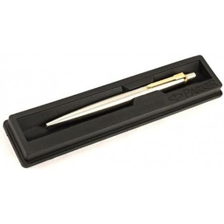 Parker Jotter SS GT Kugelschreiber mit schwarzer Tinte und feiner Spitze (Gold)