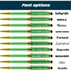 Personalisierte Stifte, individuell gravierter Kugelschreiber mit Stylus-Spitze, einziehbarer schwarzer Tintenstift für Geschäftsschreiben, Abschlussarbeiten, Tagebuchschreiben, Unterschriften, 12 Stück/Packung