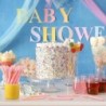 Nuanchu 50 Stück Babyparty-Stifte für Gäste mit der Aufschrift „It's a Boy or Girl“, einziehbare Babyparty-Geschenke, Babyparty-Dekorationen, Schreibwaren für Büro, Schule, Lehrer und Schüler (Rosa, Mädchenstil)