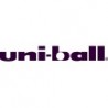 Uni-ball ONYX Tintenroller, feine Spitze (0,7 mm), schwarze Tinte, 3 Stück, Bündel mit wiederverwendbarer Plastikhülle