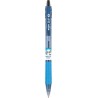 Pilot® B2P „Bottle To Pen“ Druckkugelschreiber, mittlere Spitze, 1,0 mm, 86 % recycelt, durchscheinend blaues Gehäuse, schwarze Tinte, 12er-Pack