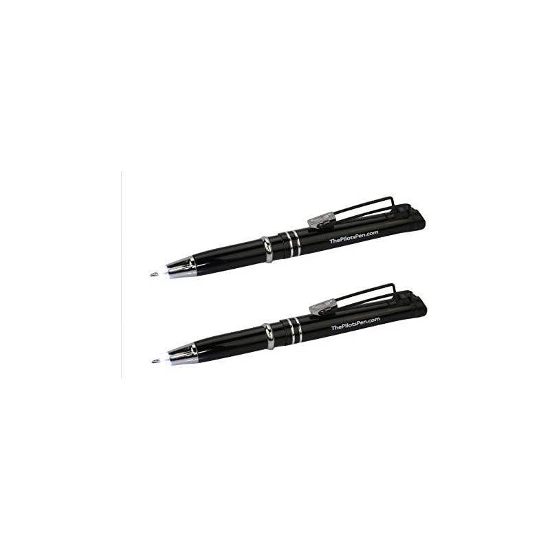 LED-Stift für Piloten, Night Writer NAVIGATOR - LED-betriebene Tintenstiftlampe - Set mit zwei (2) Stiften