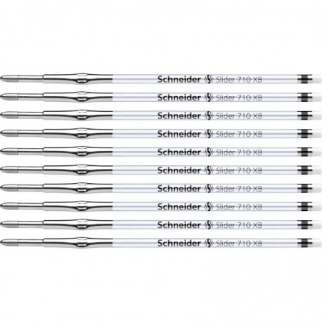 Schneider Slider Kugelschreiber 710 XB 10er Pack schwarz