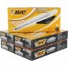 BIC Round Stic Kugelschreiber, feine Spitze, 0,8 mm, schwarze Tinte, 60er-Pack (GSF11BK)