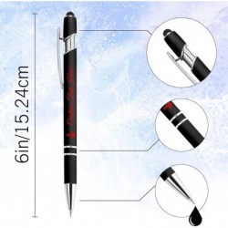 Personalisierter Stift mit Namen, individuelle Kugelschreiber, aufgedruckter Text, Logo, weicher schwarzer Tintenstift, individuelles Geschenk für Frauen und Männer, Geschäft, Geburtstag, Abschluss, 10er-Pack