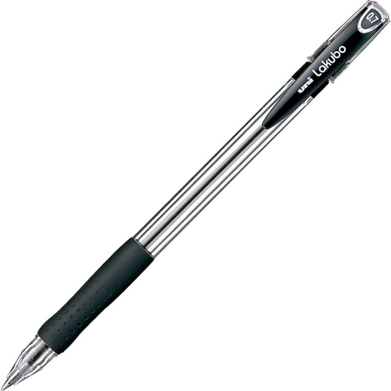 Kugelschreiber Mitsubishi Pencil Permanent Kugelschreiber Very Rakubo 0,7 SG10007.24 Schwarz 10 Stifte