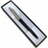 Parker Jotter Druckkugelschreiber, 1,0 mm, mittlere Spitze, schwarze Tinte (Jotter-Geschenkbox) (schwarz)