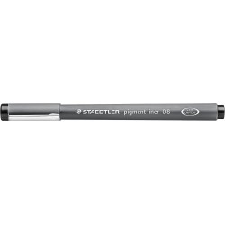 Staedtler Pigment Liner 308 schwarz 0,8 mm 10 Stück