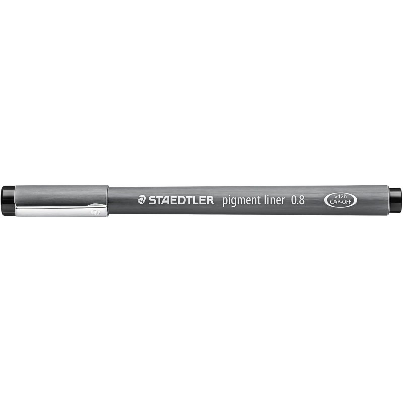 Staedtler Pigment Liner 308 schwarz 0,8 mm 10 Stück