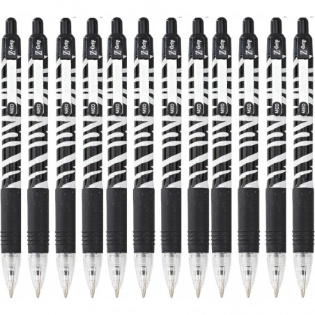 ZEBRA Kugelschreiber „Black Ink Z-Grip Animal Zebra“