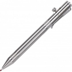 Bolt Action Pen - Fidget Pen mit Bolt - EDC-Stift - Schwarze Stifttinte - Robuster Metallstift - Schicker Stift für den täglichen Gebrauch - Sanfte Kugelschreiber-Aktion