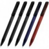 Monami Trifis (Triffis) Kugelschreiber auf Ölbasis, 0,7 mm, 12er-Set, Tinte – Schwarz, Blau, Rot