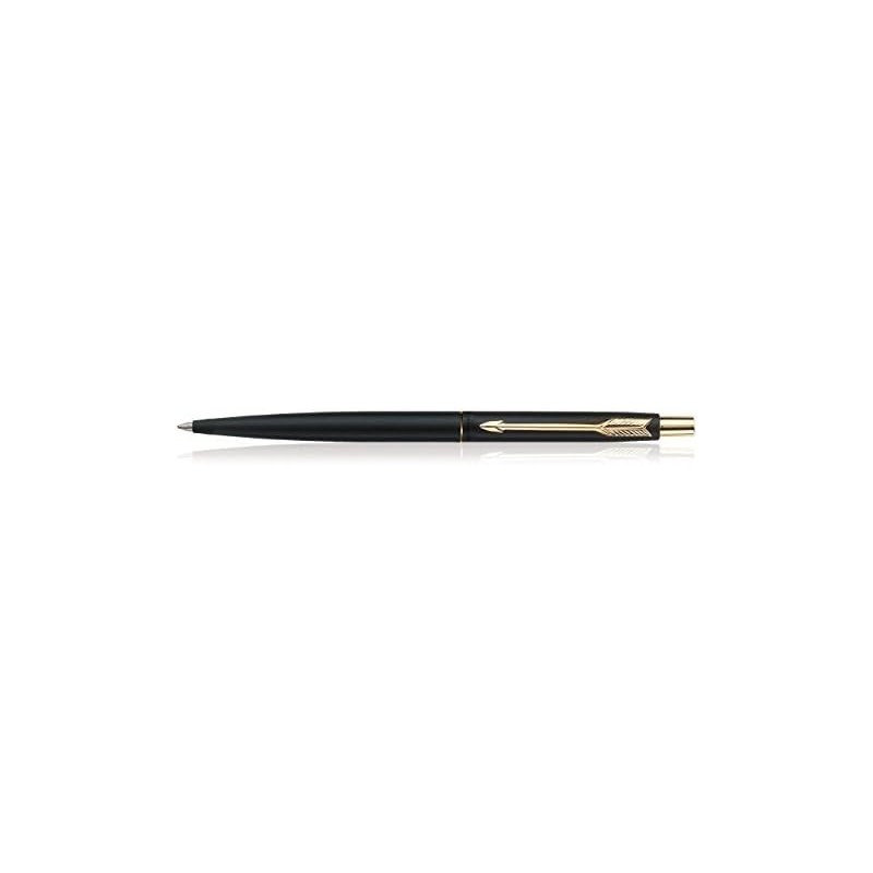 Parker Classic Kugelschreiber, mattschwarz, mit Goldbesatz, 2 Stück