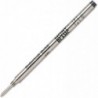 Mont Blanc Fine Point schwarze Rollerball-Minen (2er-Pack) zur Verwendung mit Montblanc Classique- und Starwalker-Rollerball-Stiften