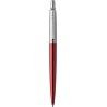 Parker Jotter Kugelschreiber, Kensington Red, mittlere Spitze, blaue Tinte, Geschenkbox