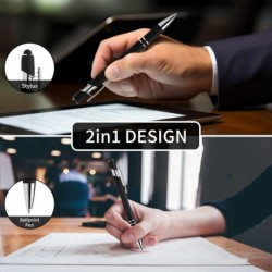 Personalisierte Stifte mit Stift – Individuelle Stifte mit Aufdruck Ihres Logos oder Ihrer Nachricht – Ideal für Geschenke, Werbeaktionen und Geschäftszwecke – Schwarze Tinte (20 Stück, Gelb)