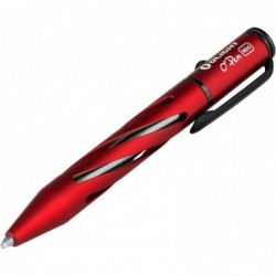 OLIGHT O'Pen Mini-Kugelschreiber, auswechselbare EDC-Schwarztintenstifte von Bolt Action für Büro, Arbeiten, Schreiben, Bauarbeiten (ROT), im Paket mit O'Pen Mini (OD-Grün)