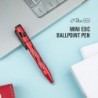 OLIGHT O'Pen Mini-Kugelschreiber, auswechselbare EDC-Schwarztintenstifte von Bolt Action für Büro, Arbeiten, Schreiben, Bauarbeiten (ROT), im Paket mit O'Pen Mini (OD-Grün)