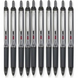 10 STIFTE: Pilot Precise V5 Druckstifte schwarz, Einzelstift (26062)