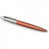 Parker 1953189 Jotter Kugelschreiber, Chelsea Orange mit mittlerer Spitze, blaue Tinte, Geschenkbox