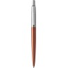 Parker 1953189 Jotter Kugelschreiber, Chelsea Orange mit mittlerer Spitze, blaue Tinte, Geschenkbox