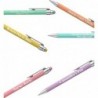 Express Pencils™ – Pastellfarbene individuelle Stifte mit Stylus – Soft-Touch-Design – Personalisierte Stifte mit Metallrahmen und aufgedrucktem Namen und schwarzer Tinte – Aufdruck mit Logo oder Nachricht (Pastellgrün)