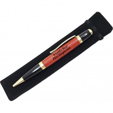 Geschenk für Brandinspektor Weltbester Brandinspektor Geschenk Gravierter Stift