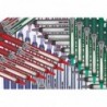 Pilot Precise V5 RT Druckkugelschreiber, extrafeine Spitze (0,5 mm), verschiedene Farben, schwarze/blaue/rote Tinte, 7er-Pack, hochwertiger Komfortgriff, Paket mit wiederverwendbarer Plastikhülle