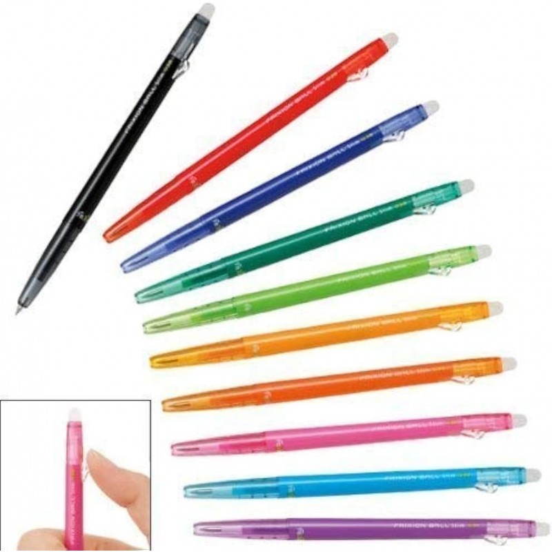 Pilot FriXion Ball Slim Stift 0,38 mm 10 Farben Set