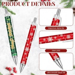 Cholemy Weihnachts-Kugelschreiber, einziehbarer Gel-Tintenstift, 1 mm, süßer Weihnachtsmann-Stift, Cartoon-Stil, schwarze Tinte, für Erwachsene, Schreibwaren, Schreiben, Weihnachtsdekoration, Weihnachtsgeschenke, Party-Zubehör (40 Stück)