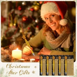 48 Sets Weihnachtsgeschenke für Partys, Weihnachtsstern-Stifte, christliche Stifte mit Weihnachtsstern-aufgedruckten Karten, Weihnachtsgeschenke für die Kirche, Sonntagsschulgeschenke für Schüler, Weihnachtsgeschenke