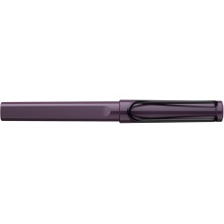 Lamy safari violett-brombeere – Tintenroller mit ergonomischem Griffstück & Strichstärke M – für angenehm langes Schreiben – aus robustem ASA-Kunststoff – inklusive Tintenroller-Mine M 63 in schwarz