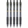 Pilot, G2 Premium Gel-Tintenroller, Fettspitze 1 mm, 5er-Pack, Schwarz