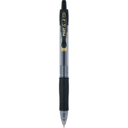 Pilot, G2 Premium Gel-Tintenroller, Fettspitze 1 mm, 5er-Pack, Schwarz