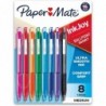 Paper Mate InkJoy 300RT Druckkugelschreiber, mittlere Spitze (1,0 mm), sortiert, 8 Stück