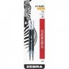 Zebra Pen LV-Mine für Geltintenstifte, mittlere Spitze, 0,7 mm, schwarze Tinte, 2 Stück (1er-Pack)